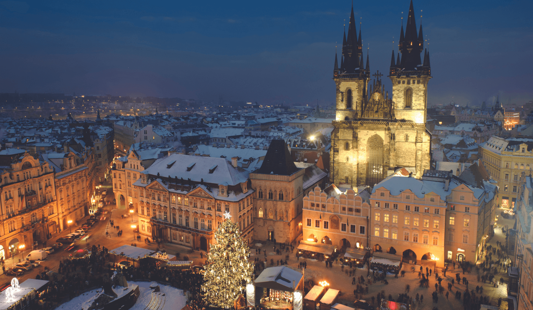 old square christmas market prague